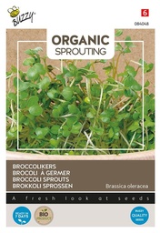 [02-084048] Bio - Kiemgroenten BROCCOLIKERS - ca 25 g
