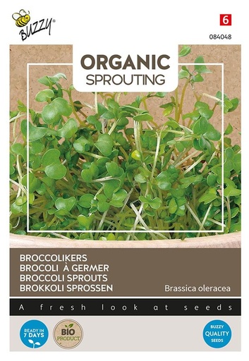 [02-084048] Kiemgroenten BROCCOLIKERS (BIO) - ca 25 g