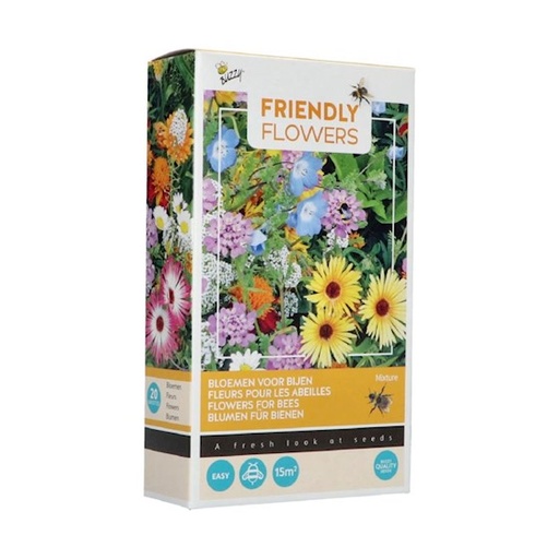 [02-085072] Mélange de fleurs bas pour des abeilles - ca 15 m²