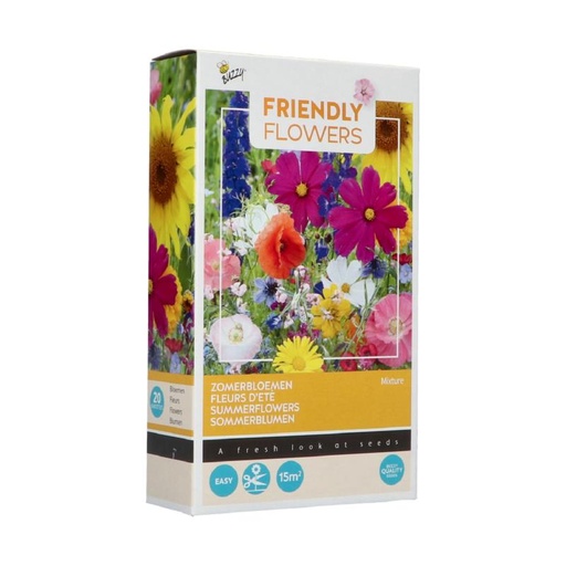 [02-085086] Prairie fleurie une mer de fleurs annuelle - ca 15 m²