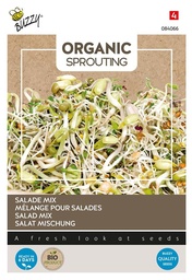 [02-084066] Bio - Kiemgroenten SALADEMENGSEL - ca 30 g
