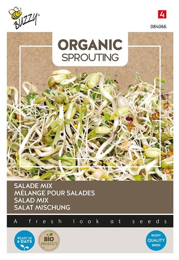 [02-084066] Kiemgroenten SALADEMENGSEL (BIO) - ca 30 g
