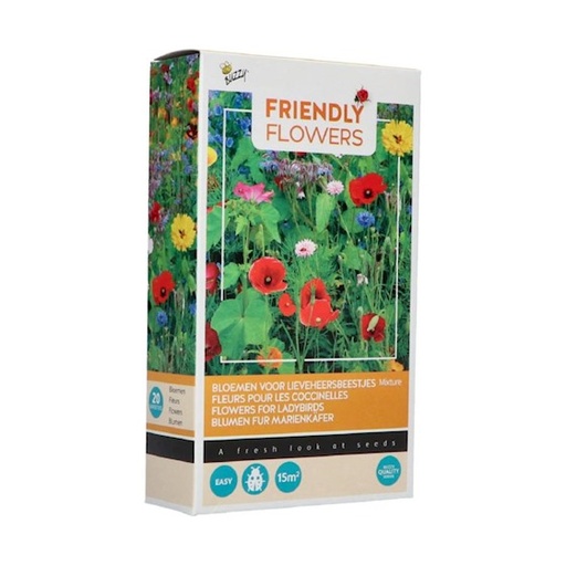 [02-085074] Mélange de fleurs pour des bêtes à bon Dieu - ca 15 m²