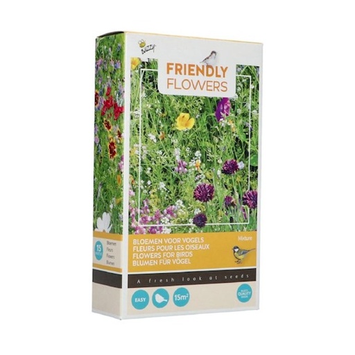[02-085078] Mélange de fleurs pour oiseaux - ca 15 m²
