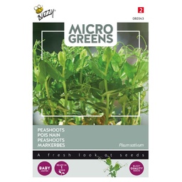 [02-080343] Microgreens PEASHOOTS - ca 15 g