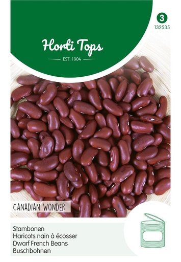 [02-132535] Haricots à écosser CANADIAN WONDER - ca 15 g