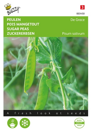 [02-003450] Pois mange-tout DE GRACE - ca 20 g