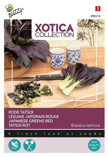 [02-080416] Paksoi TATSOI ROUGE - ca 1 g