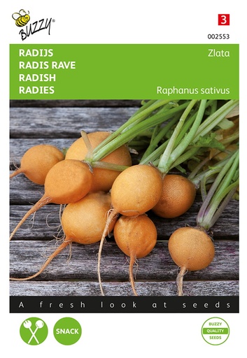 [02-002553] Radijs geel  ZLATA - ca 2,5 g