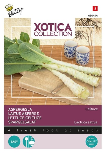 [02-080414] Xotica Laitue Asperge Celtuce - ca 1g