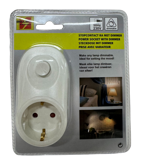 [12-017962] Stopcontact Ra Met Dimmer