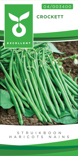 [04-003400] Haricots nains - Mange tout CROCKETT - ca. 150 s