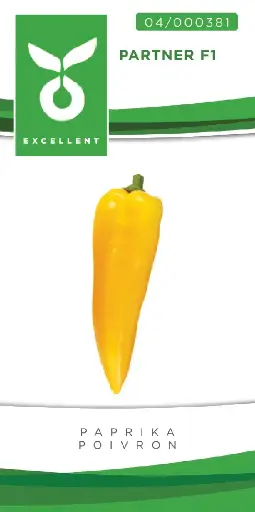 [04-000381] Puntpaprika PARTNER F1 - ca 20 z
