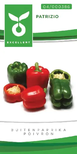 [04-000386] Buitenpaprika PATRIZIO - ca 15 z