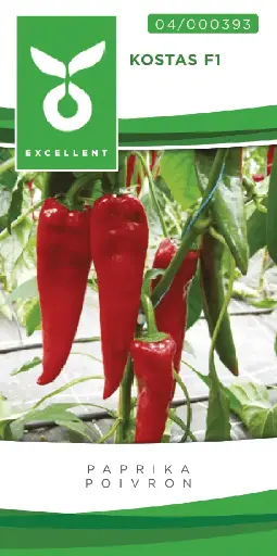 [04-000393] Puntpaprika KOSTAS F1 - ca 20 z