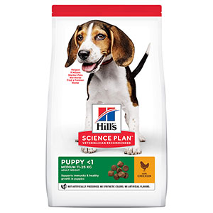 [HIL-604267] HILL'S Puppy Food Medium Chicken - 2,5 kg