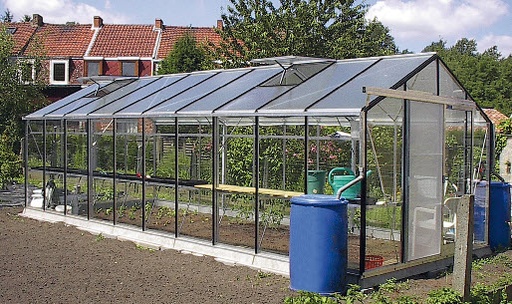 [12-003976] SERRALUX " SERRES EN ALUMINIUM,3 X 4,5 m,livré PRIX PROMO