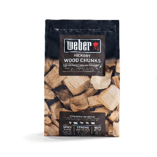 [WEB-17619] Weber - Hickory Houtblokjes - 1,5 kg