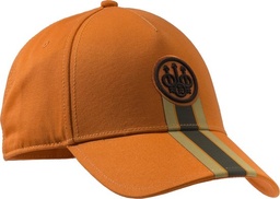 [BET-162019-O2] BERETTA Corporate Striped Cap - Orange