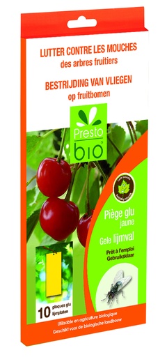 [15-008332] Jardirama piège à glu jaune - 10 pc