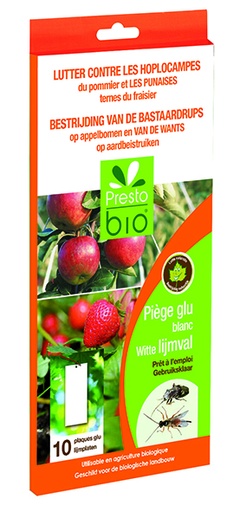 [15-008335] Jardirama piège à glu blanc - 10 pc