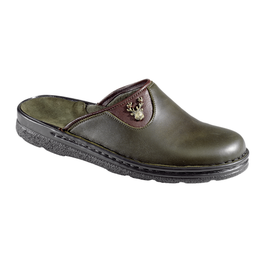 [FRI-28250-39] Chaussure d'intérieur Cerf - Olive