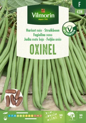 [03-000071] Haricots nains - Mange tout OXINEL - ca 110 g