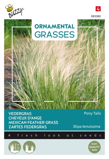 [02-083080] Siergrassen vedergras PONY TAILS - ca 0,1 g