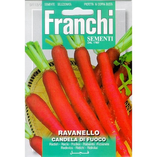 [02-880681] Radis RAVENELLO CANDELA DI FUOCO - ca 15 g