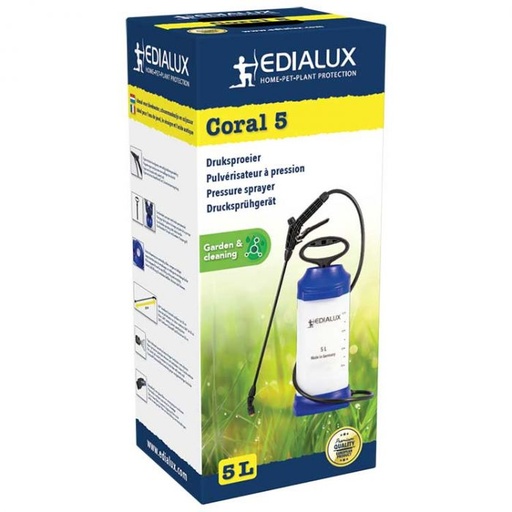[EDIALUX-SPRCORAL5] Edialux Druksproeier CORAL 5 - 5 L