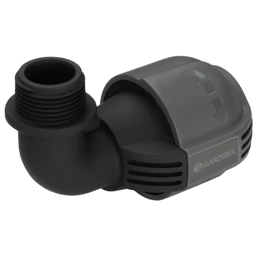 [GAR-2781-20] L-stuk 25mm x 3/4 buitendraad