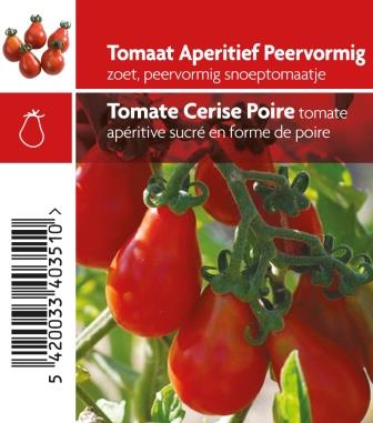 [MR-3460] Aperitieftomaat Red Pear - 1 plantje