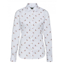 [AP-PPWV] ALAN PAINE pheasant print white