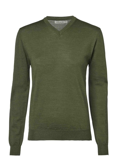 [CH-1210002_6005] Chevalier - Blaise V-Neck Merino Pullover Women