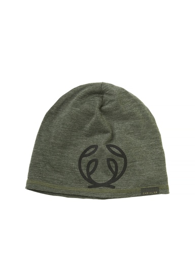 Coley wool Beanie - dark green
