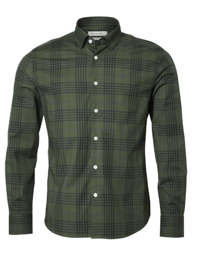 [CHE-1060214-C6018] CHEVALIER Carlton Contemporary Fit Shirt M