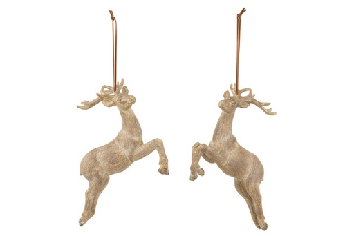 [JOL-16437] Hanger Rendier Poly Lichtbruin