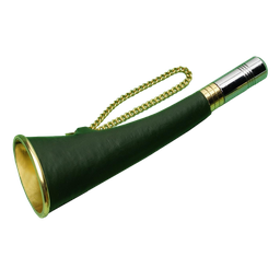 [FRI-33452-01] Signal Horn cuivre/cuir - 15 cm