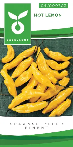 [04-000703] Piment d’Espagne HOT LEMON - ca 10 s