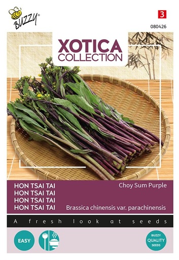 [02-080426] HON TSAI TAI CHOY SUM PURPLE - ca 1 g