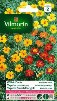[03-000188] Tagetes MINIATURE mix - ca 1 g