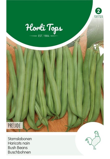 [02-131725] Haricots nains - Mange tout PRELUDE - ca 25 g