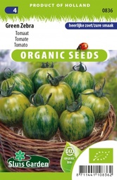 [01-000836] Bio tomaten GREEN ZEBRA - ca 30 z