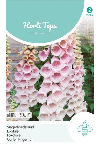 [02-015089] Vingerhoedskruid Apricot Beauty - ca 0,5 g