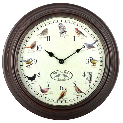 [12-008885] Horloge avec sans d'aiseaux