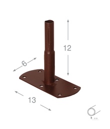 [12-003316] Voetjes met schroef