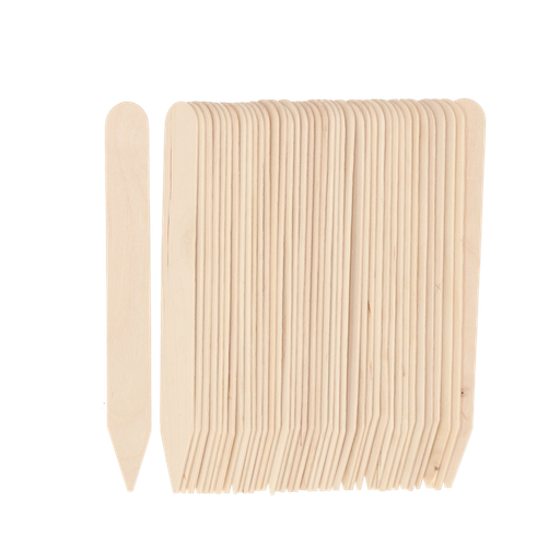 [ESS-GT261] Etiquettes pour plantes en bois - ca 15 cm - 40 pc