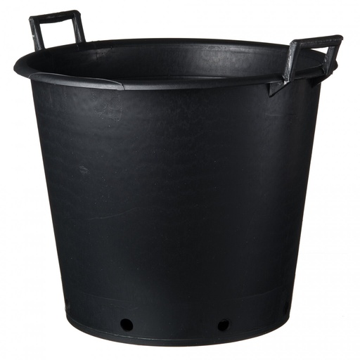 [6070313] Ritzi container zwart 90l H49,5xØ60,5cm