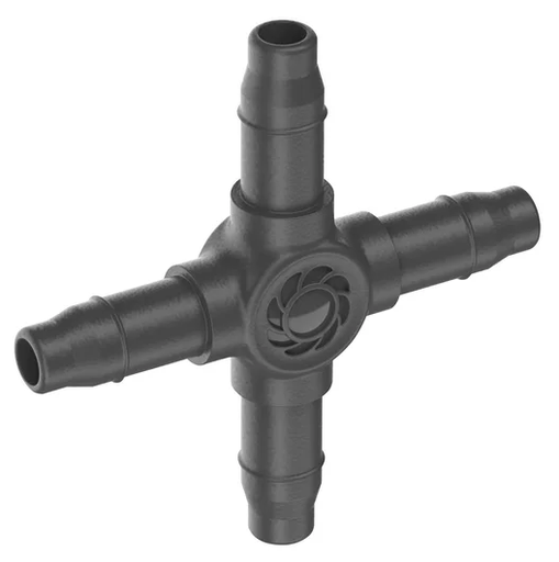 [GAR-13214-20] MICRO-DRIP 4-weg koppelstuk 4.6mm