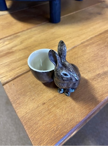 [QUAIL522] EGG CUP WILD RABBIT - 1 st.